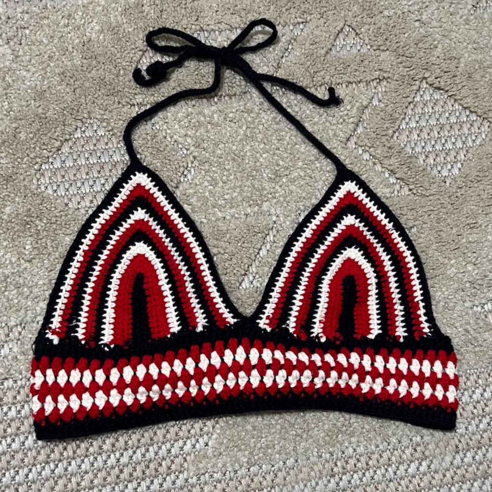 Forever 21 Red, White, & Blue Knit Top